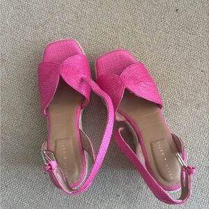 Kelly & Katie Pink Espadrille Sandals